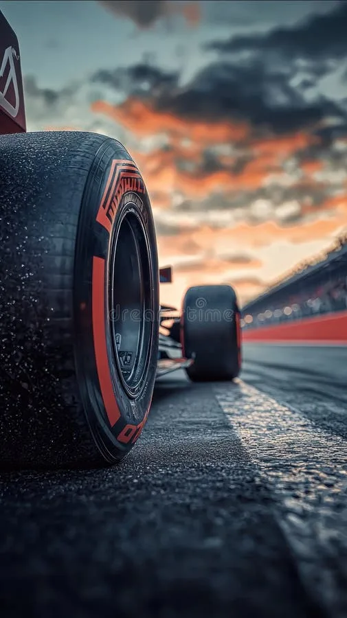 南宫28未来科技赛车轮胎特写